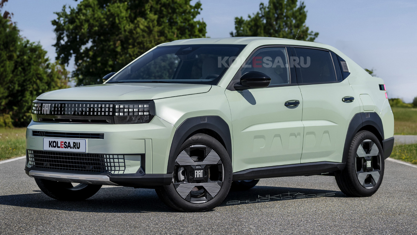 Τα σχέδια είναι ανεξάρτητα της Fiat και προέρχονται από την ιστοσελίδα Kolesa.